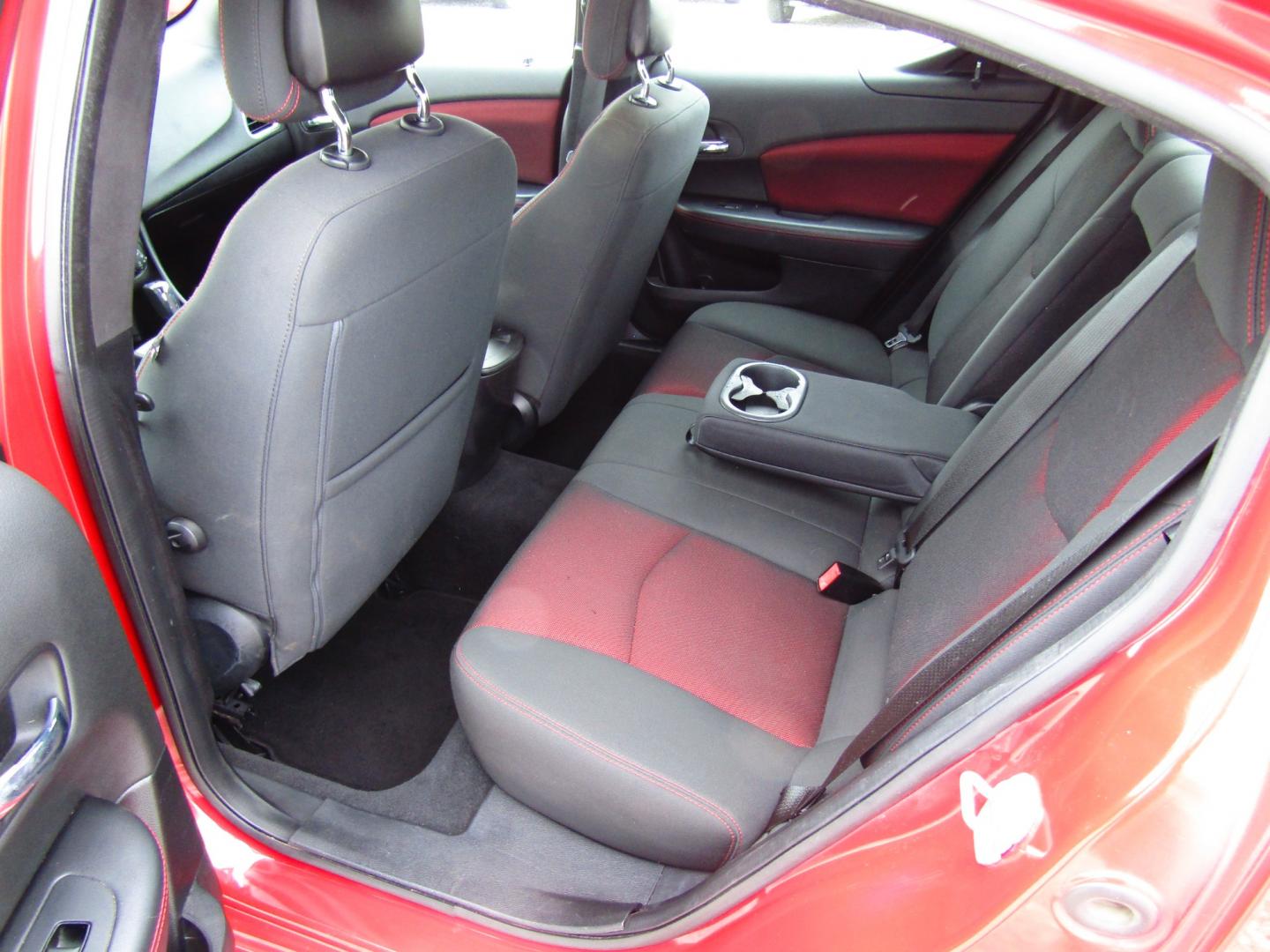 2012 Red Dodge Avenger SXT (1C3CDZEG1CN) with an 3.6L V6 DOHC 24V engine, Automatic transmission, located at 15016 S Hwy 231, Midland City, AL, 36350, (334) 983-3001, 31.306210, -85.495277 - Photo#3